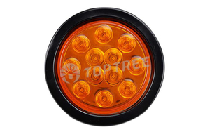 Φρένο τρέιλερ 4″ Πορτοκαλί 12 LED/Πίσω φως