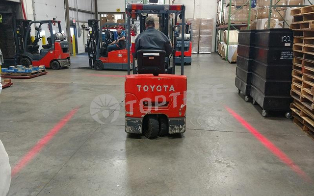 feu de s&eacute;curit&eacute; pour chariot &eacute;l&eacute;vateur &agrave; zone rouge