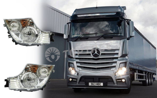 Đ&egrave;n pha LED xe tải Mercedes Actros