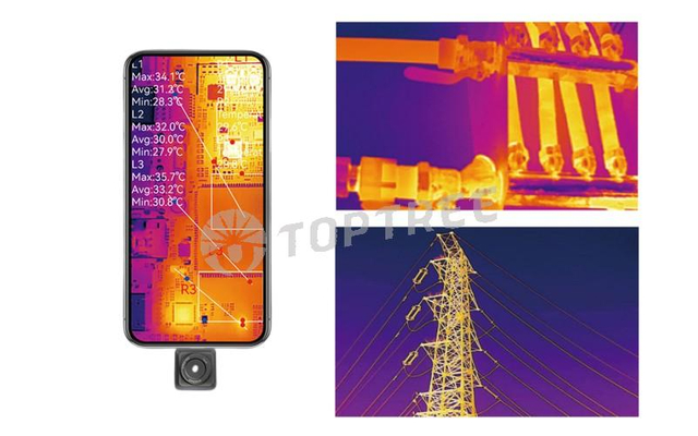 akıllı telefon termal kamera