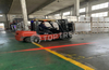 lampu garis amaran pejalan kaki forklift
