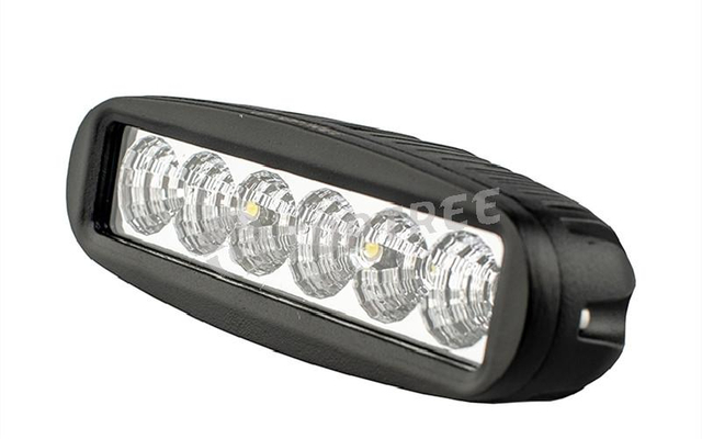 18W LEDオフロードライトバー