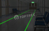 hoge zichtbaarheid lasergangpadmarkering