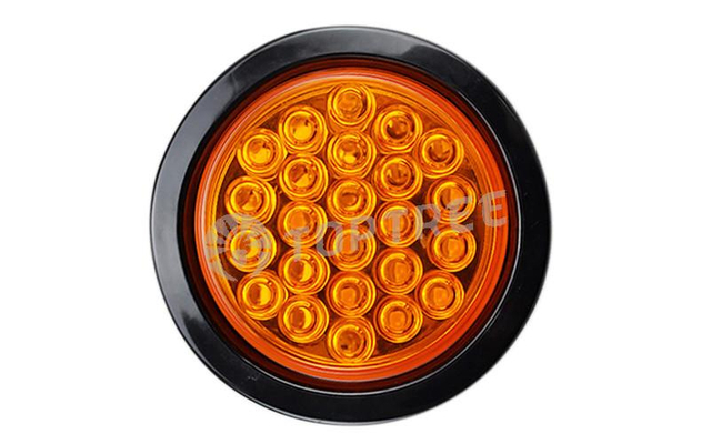 Feu arri&egrave;re de remorque LED rond de 4″