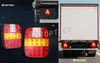 lampu ekor trak LED universal 10-30V