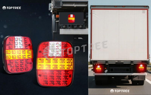 ユニバーサル LED トラックテールライト 10-30V