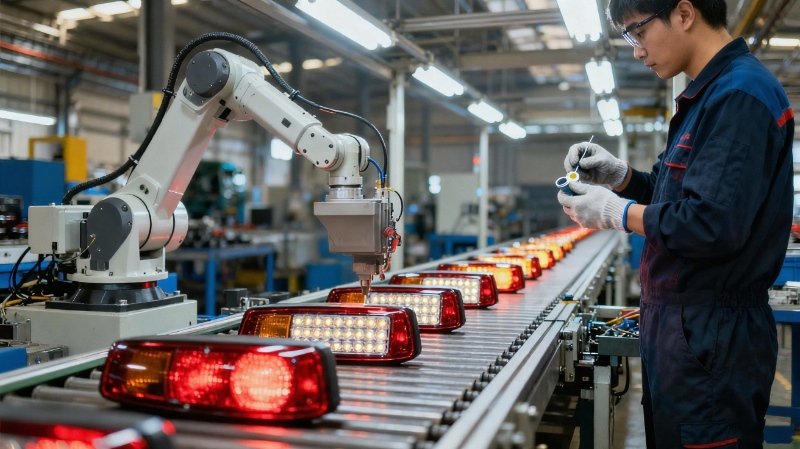 Top 10 wereldwijde fabrikanten van vrachtwagenachterlichten in 2025