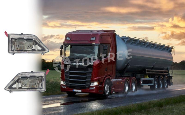 Faro spot a LED Scania con tetto alto