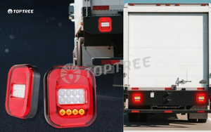γενικής χρήσης πίσω φως φορτηγού LED 10-30 V