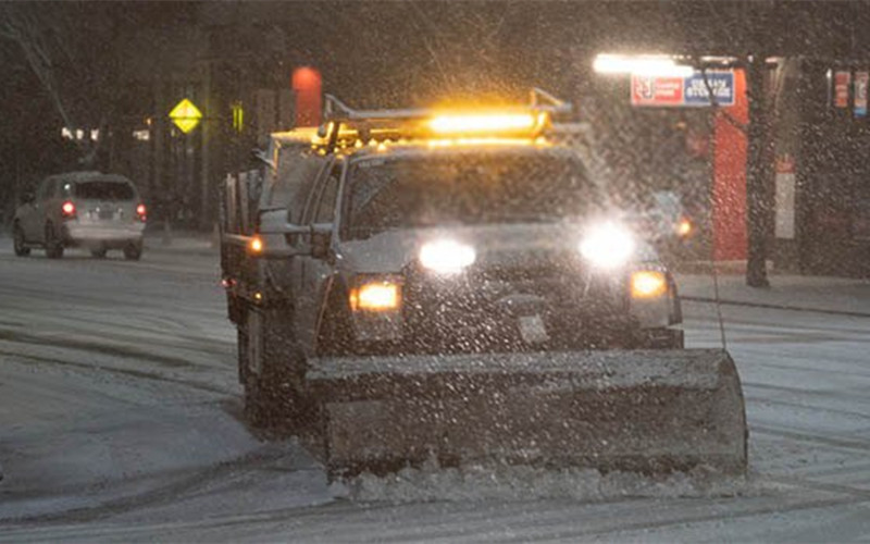 Verwarmde LED-sneeuwploeglichten