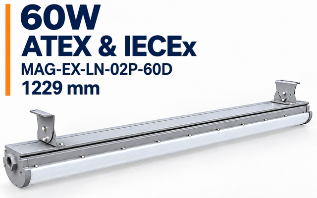 60W 4FT LED 방폭형 선형 조명