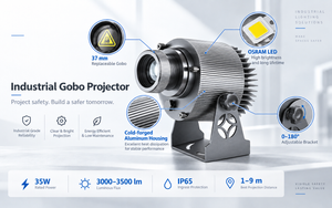 ipari gobo projektor