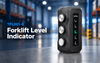 Indikator level forklift magnetik dengan tampilan LED