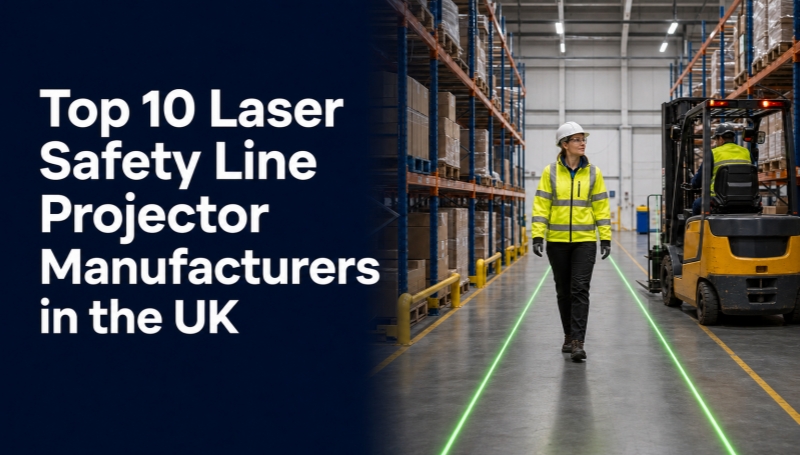 10 największych producent&oacute;w projektor&oacute;w laserowych z linią bezpieczeństwa w Wielkiej Brytanii w 2026 r
